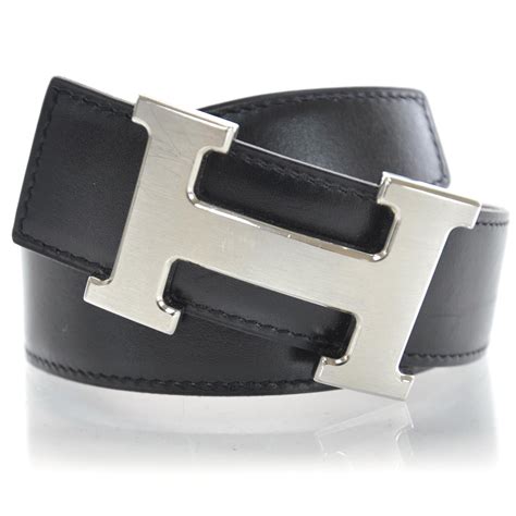 Hermes h belt black